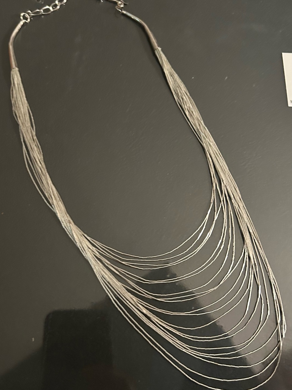 Jay King Multi-Strand Liquid Silver Layered Necklace - Women Jewelry